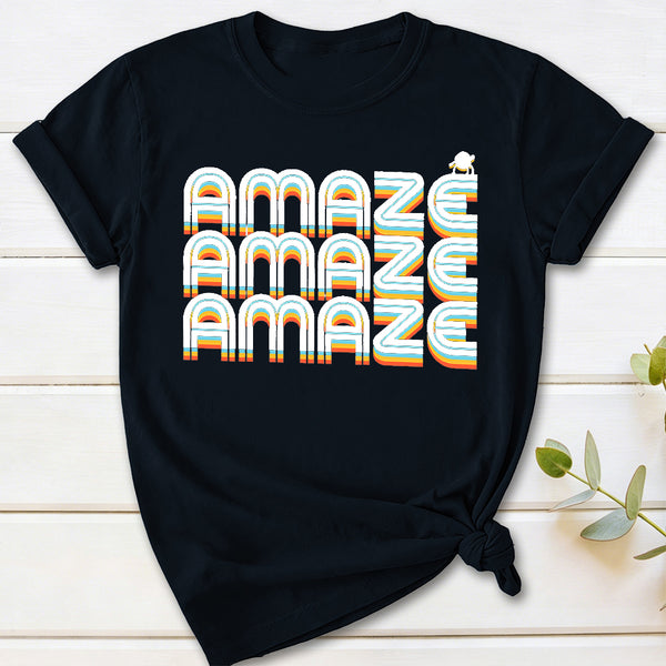 Amaze Stone Rainbow T-Shirt