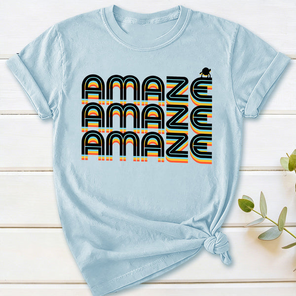 Amaze Stone Rainbow T-Shirt