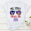 Personalized Name And Year Farewell Tour Retirement T-Shirt