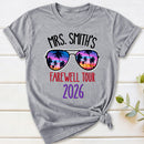 Personalized Name And Year Farewell Tour Retirement T-Shirt