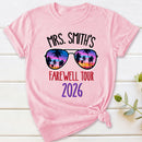 Personalized Name And Year Farewell Tour Retirement T-Shirt