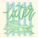 Later Gator Preppy Vacation T-Shirt