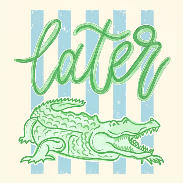 Later Gator Preppy Vacation T-Shirt