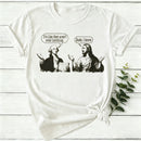 George Washington And Jesus Christ Dialogue Women T-shirt