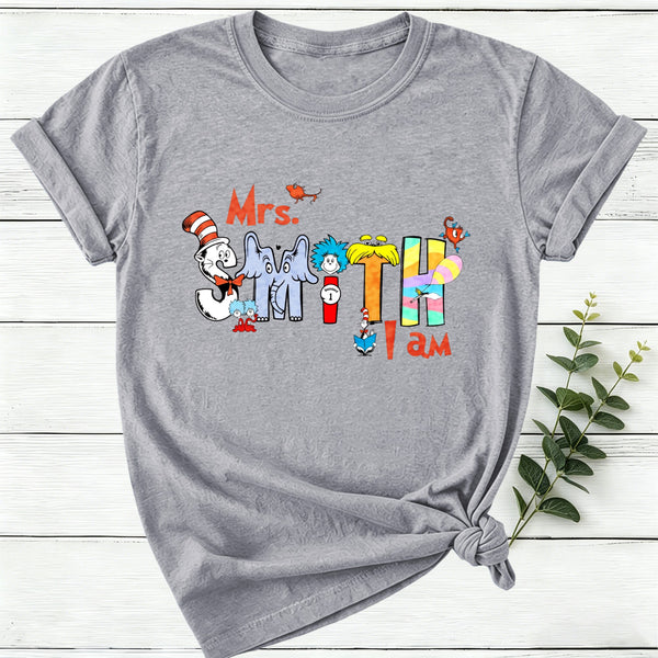 Personalized Name I Am Women T-Shirt