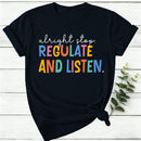 Regulate And Listen Women T-Shirt