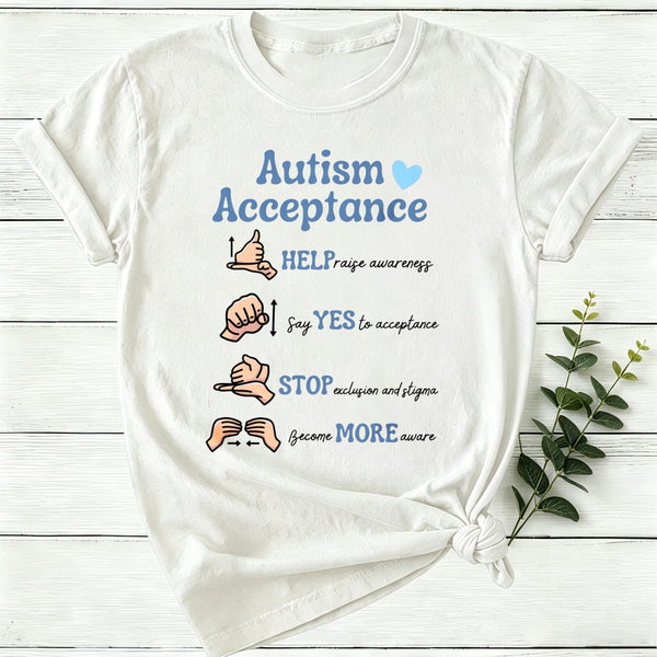 Autism Acceptance Women T-Shirt