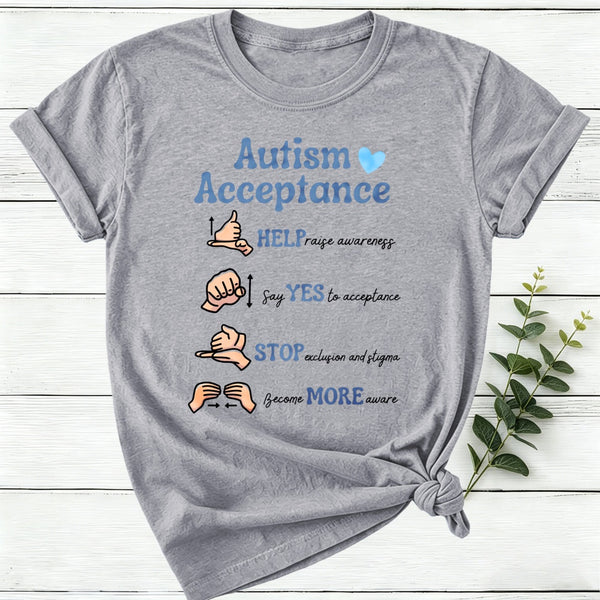 Autism Acceptance Women T-Shirt