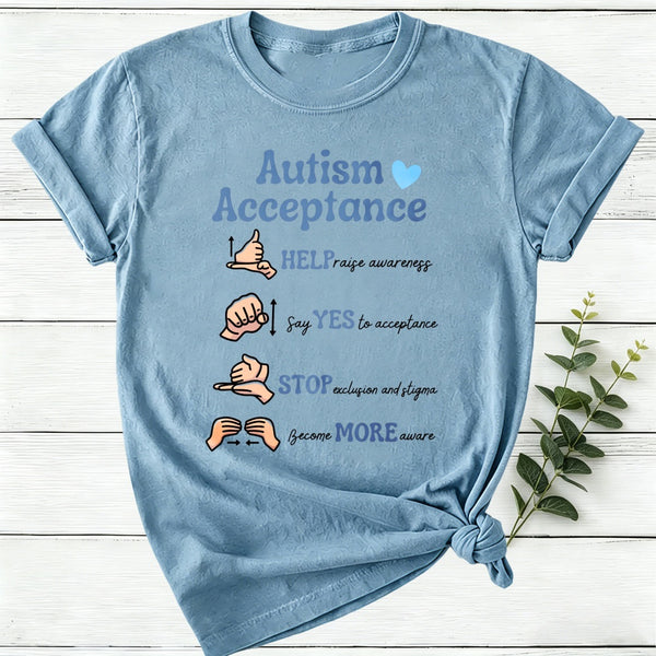 Autism Acceptance Women T-Shirt