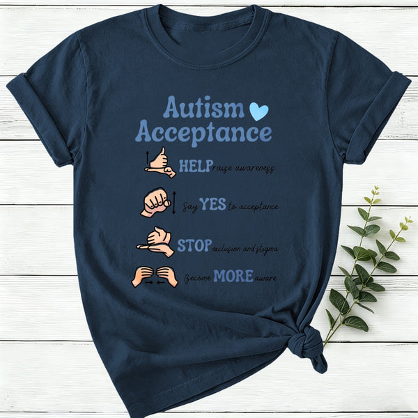 Autism Acceptance Women T-Shirt