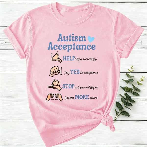 Autism Acceptance Women T-Shirt