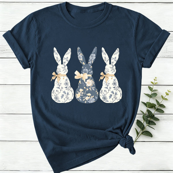 Coquette Bow Easter Bunny Women T-Shirt