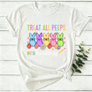 Treat All Peeps With Kindness Easter Lover Women T-Shirt