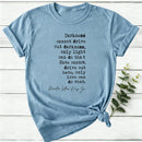 Darkness Cannot Drive Out Darkness Women T-Shirt