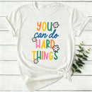 Trust Yourself You Can Do Hard Things Women T-Shirt