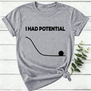 I Had Potential Jazz Hands Women T-Shirt
