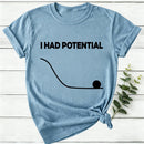 I Had Potential Jazz Hands Women T-Shirt