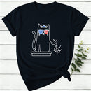Cat No Kings In America Women T-Shirt