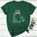 Cat No Kings In America Women T-Shirt