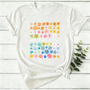 Celebrate Minds Of All Kinds Floral Flower Women T-Shirt