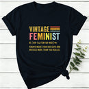 Vintage Feminist Women T-Shirt