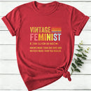 Vintage Feminist Women T-Shirt