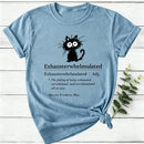 Exhausterwhelmulated Woment-Shirt
