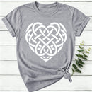 Celtic Heart St. Patrick'S Day Women T-Shirt
