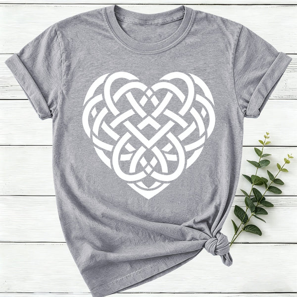 Celtic Heart St. Patrick'S Day Women T-Shirt