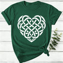 Celtic Heart St. Patrick'S Day Women T-Shirt