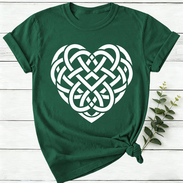 Celtic Heart St. Patrick'S Day Women T-Shirt