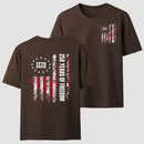 Double-Sided 250th Anniversary American Flag T-Shirt