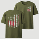 Double-Sided 250th Anniversary American Flag T-Shirt