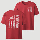 Double-Sided 250th Anniversary American Flag T-Shirt