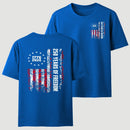 Double-Sided 250th Anniversary American Flag T-Shirt