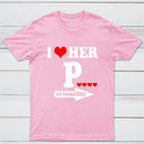I Love Her Funny Couples Matching T-Shirt