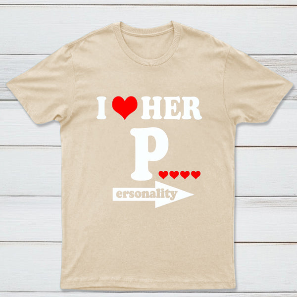 I Love Her Funny Couples Matching T-Shirt