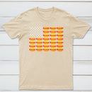 Hot Dog American Flag July 4th Patriotic Summer BBQ Funny T-Shirt
