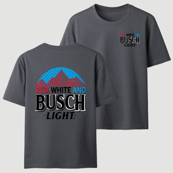 Red White and Busch 4th of July T-Shirt