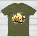 Dope Bluegill Shirt Fish Middle Finger Funny Fishing T-shirt
