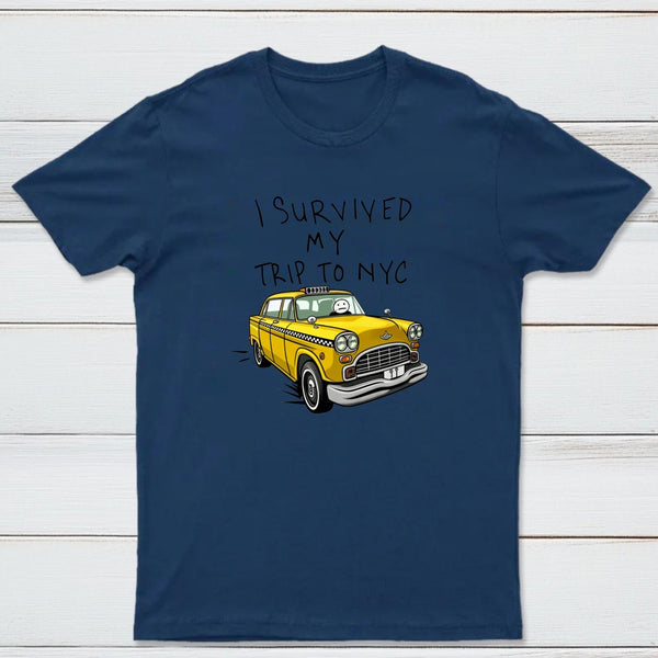I Survived My Trip to New York Holiday Design T-Shirt