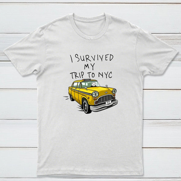 I Survived My Trip to New York Holiday Design T-Shirt
