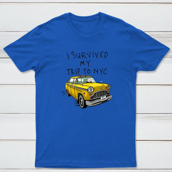 I Survived My Trip to New York Holiday Design T-Shirt