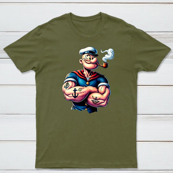 Bold Nautical Design with Pirate Ship Treasure T-Shirt