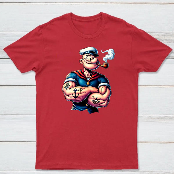 Bold Nautical Design with Pirate Ship Treasure T-Shirt