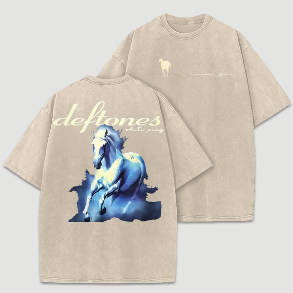Unisex Retro Limited Vintage Washed T-Shirt