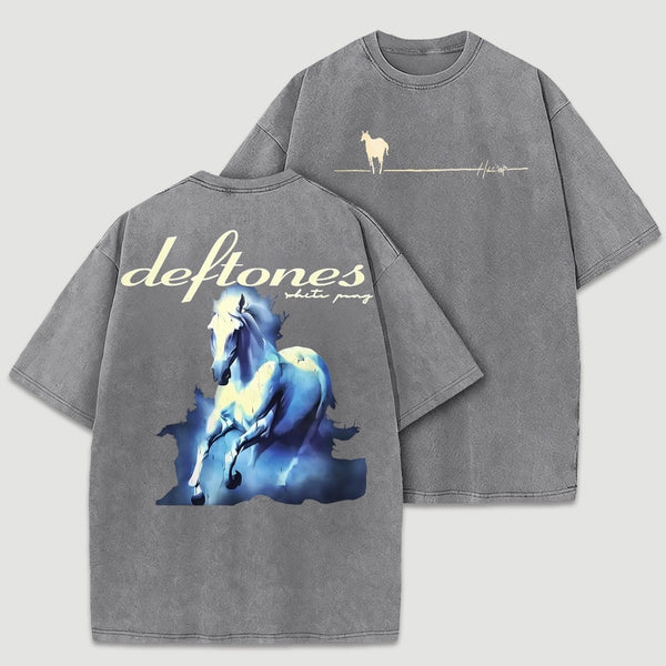 Unisex Retro Limited Vintage Washed T-Shirt