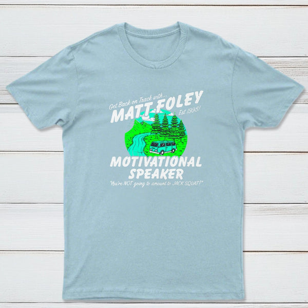 Matt Foley Motivational Speaker Van Forest Scene Unisex T-shirt