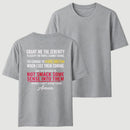 Grant Me The Serenity Funny Slogan T-shirt