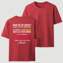 Grant Me The Serenity Funny Slogan T-shirt